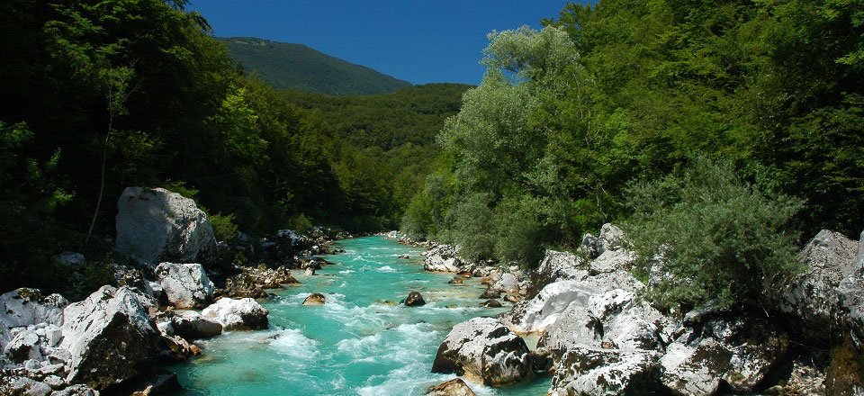 soca river bovec slovenie