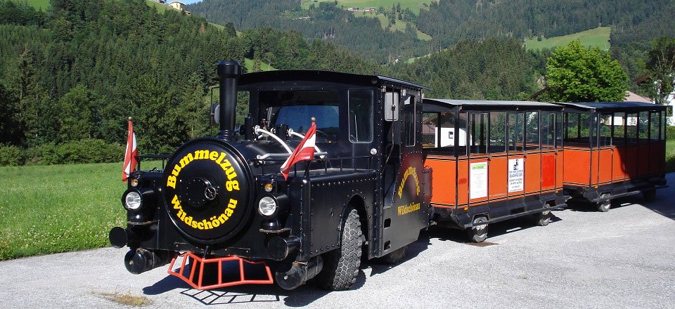 trein bummelzug oberau wildschönau tourismus