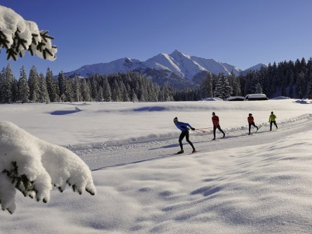 langlaufen oostenrijk tirol werbung by josef mallaun