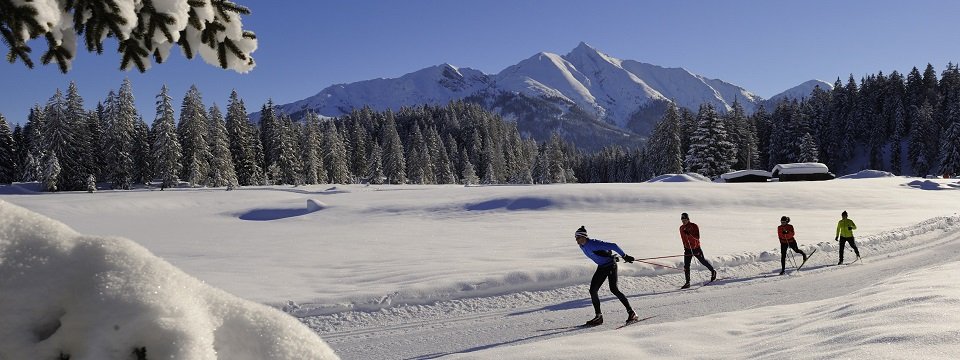 langlaufen oostenrijk tirol werbung by josef mallaun