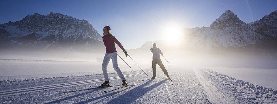 langlaufen zugspitz arena oostenrijk