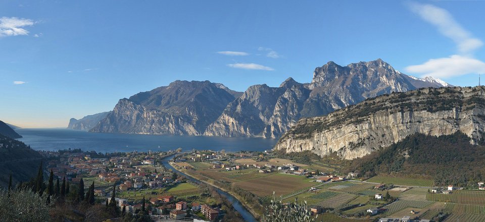 gardameer torbole fiume sarca
