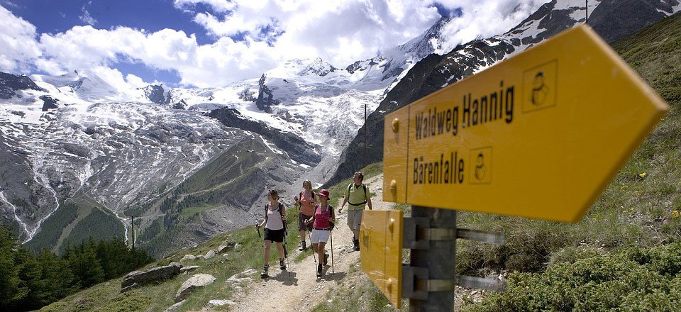 wandelen hannig saas fee by christof sonderegger