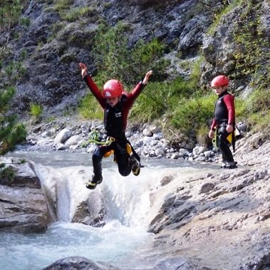 reistip kinder canyoning tn
