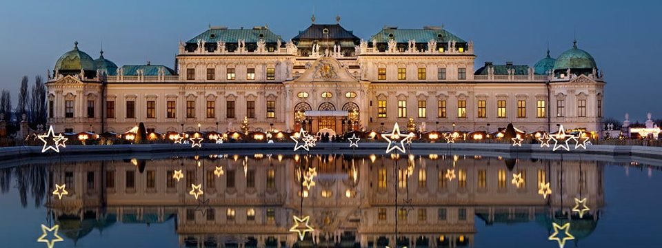 weihnachtsdorf schloss belvedere kerstmarkt wenen