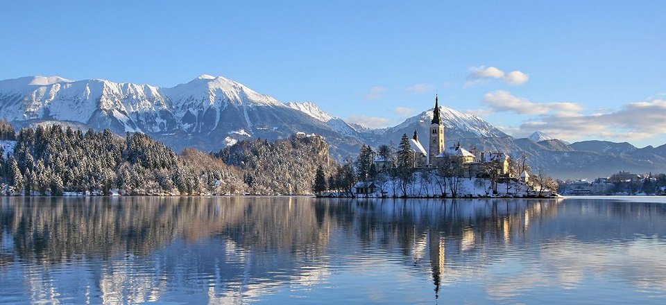 bled gorenjska julische alpen slovenië wintersport