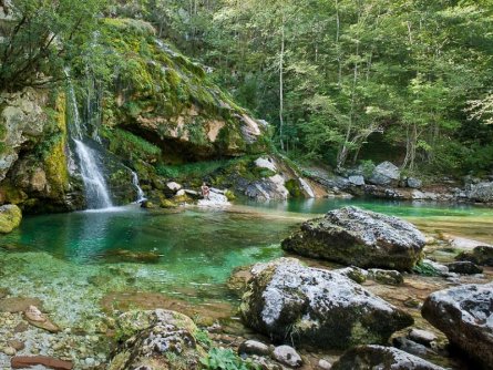 e25 aat virje waterval vakantie slovenië julische alpen alpe adria trail