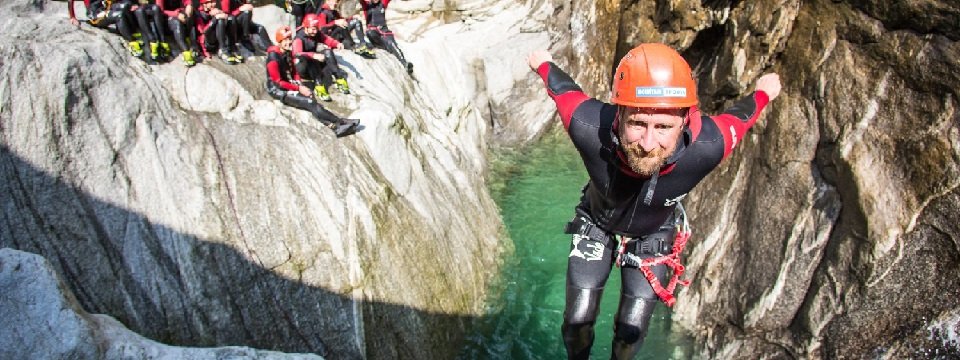 avontuur canyoning outdoor active zillertal vakantie oostenrijk oostenrijkse alpen