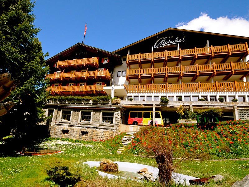 Vakantie Hotel Alphubel in Saasdal (Wallis, Zwitserland)