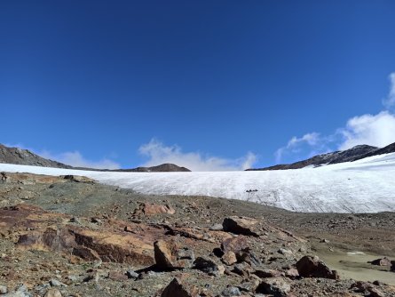 huttentocht stelvio national park glacier italie careser glacier