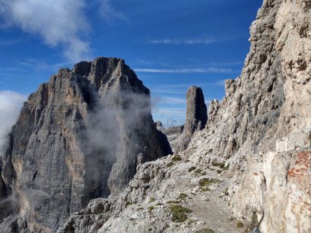 huttentocht brenta dolomieten trentino italie end of bocchette centrali 2