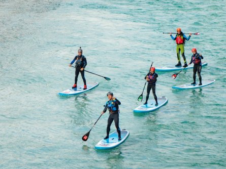 family active bovec outdoorvakantie slovenie outdoorparadijs julische alpen suppen sup tour