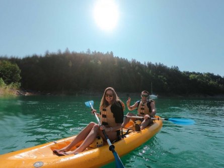 family active val di sole avontuurlijke gezinsvakantie trentino italie canoeing rio novella gorges 5