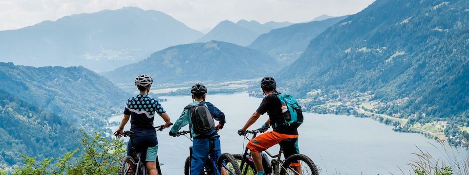 family active ossiacher see avontuurlijke gezinsvakantie karinthie oostenrijk biken ossiacher tauern 28 region villach tourismus gmbh michael stabentheiner 2
