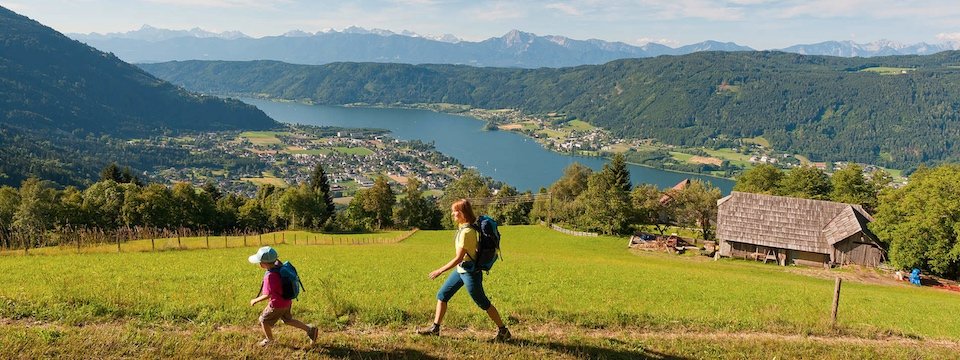 family active ossiacher see avontuurlijke gezinsvakantie karinthie oostenrijk tourismus karinthie wandelen 2