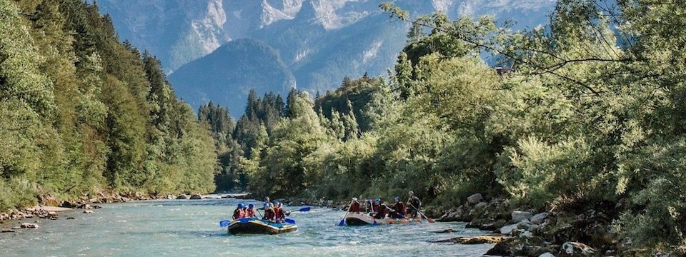 family active lofer salzburger saalachtal avontuurlijke gezinsvakantie oostenrijk raftingtour %22panorama%22