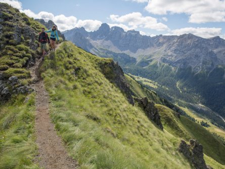 huttentocht dolomieten panorama val di fassa zuid tirol italie italiaanse alpen wandelvakantie apt val di fassa_federico modica_col de valvacin