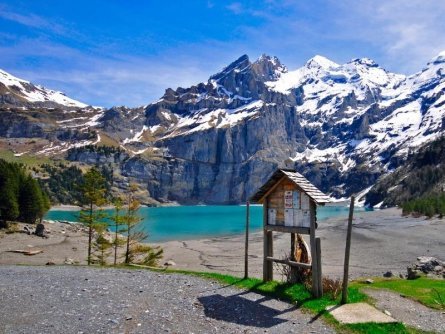 actieve vakantie rondreizen zwitserland puur natuur oeschinensee (5)