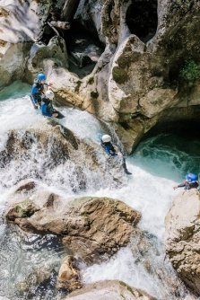 family active lofer avontuurlijke gezinsvakantie canyoning oostenrijk (2)