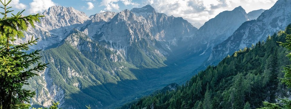 huttentocht triglav panorama gorenjska slovenie mt triglav