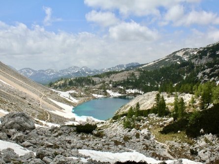 huttentocht triglav panorama gorenjska slovenie triglav lake