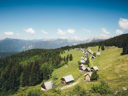 huttentocht triglav panorama gorenjska slovenie pokljuka plateau
