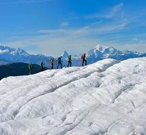 actieve vakantie mini huttentocht gletsjeroversteek zwitserland