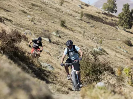 outdoor active la plagne outdoorvakantie frankrijk savoie emountainbiken