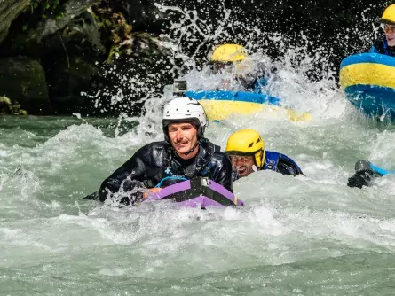 outdoor active la plagne outdoorvakantie frankrijk savoie hydrospeed