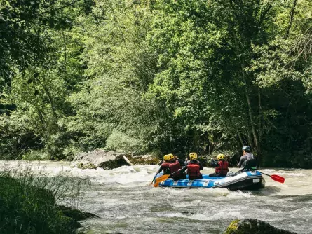 family outdoor active la plagne actieve gezinsvakantie outdoorvakantie frankrijk savoie rafting7