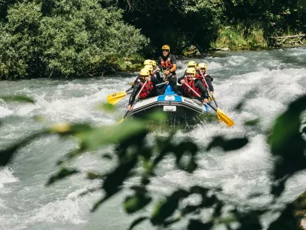family outdoor active la plagne actieve gezinsvakantie outdoorvakantie frankrijk savoie rafting8