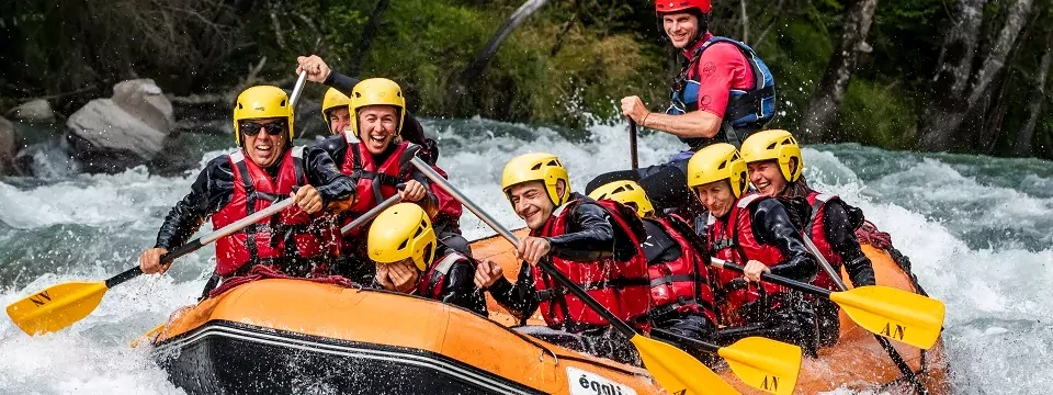 outdoor active la plagne outdoorvakantie frankrijk savoie rafting