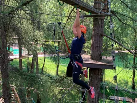 outdoor active val di sole avontuurlijke outdoorvakantie italiaanse alpen italie val di sole klimpark
