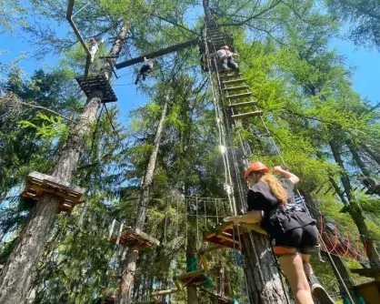 outdoor active val di sole avontuurlijke outdoorvakantie italiaanse alpen italie val di sole klimpark 2