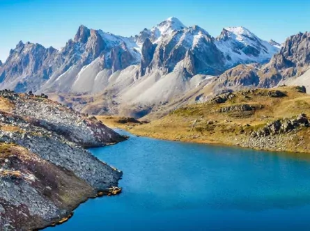 huttentocht mont thabor frankrijk provence alpes côte d'azur lac