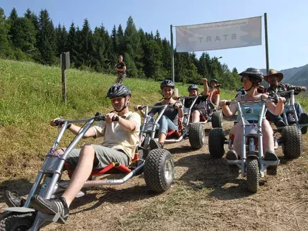 outdoor active lofer salzburger saalachtal outdoorvakantie oostenrijk mountain cart (1)