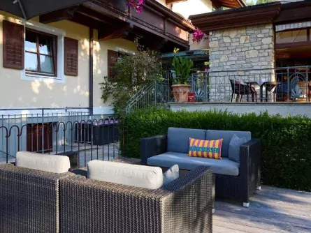 family fun brixental premium tirol brixen im thale hotel hubertus terrasje