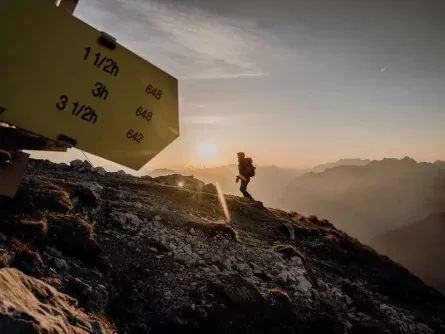 lynx trail meerdaagse wandeltocht oostenrijk oostenrijkse alpen etappe 7 der tamischbachturm eine willkommene draufgabe