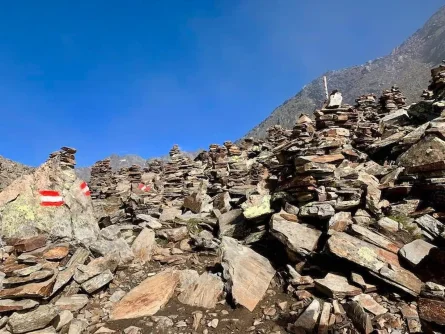 huttentocht stubaier höhenweg stubaier alpen stubaital oostenrijk stubai tirol tourismusverband stubai tirol dresdner hütte peiljoch (2676 m) sulzenau hütte 1