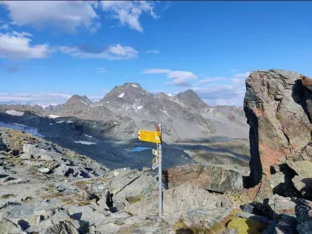 Huttentocht Arolla Verbier Wallis Zwitserland Col de Prafleuri