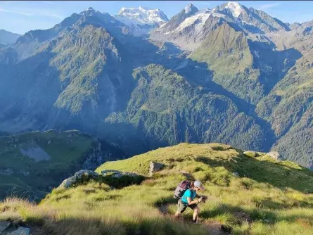 Huttentocht Arolla Verbier Wallis Zwitserland Col Termin