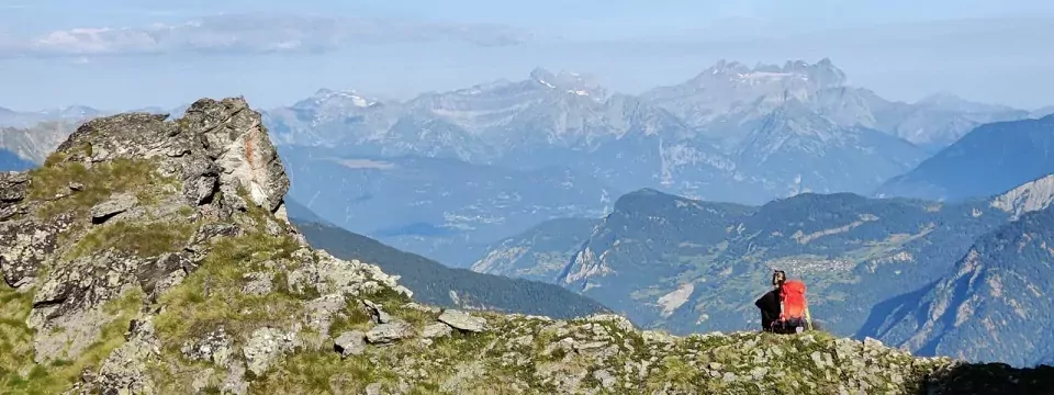 huttentocht arolla verbier wallis zwitserland col termin 2