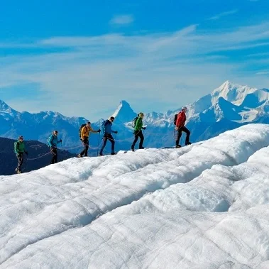 actieve vakantie gletsjertrekkings aletsch gletsjer trekking vakantie zwitserland