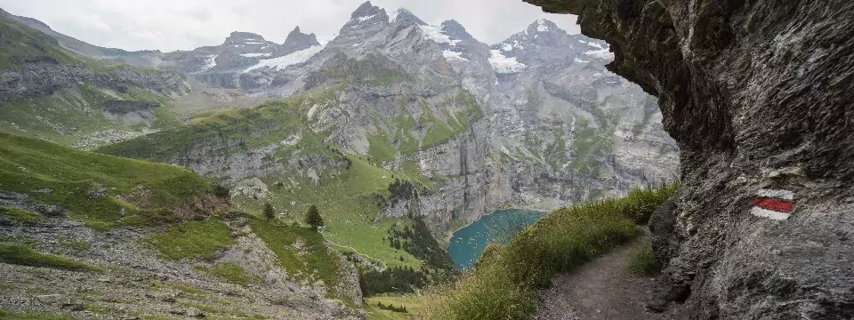 huttentocht interlaken bern zwitserland oeschinensee 3