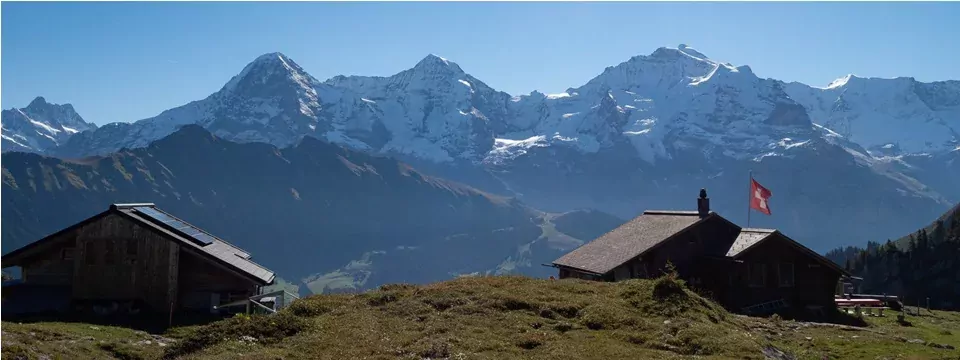 huttentocht interlaken kanderst bern zwitserland lobhornhütte