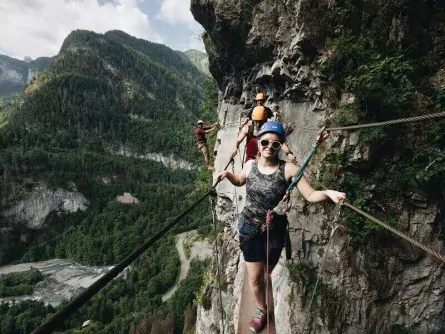 outdoor active samoëns avontuurlijke outdoorvakantie frankrijk haute savoie via ferrata 3