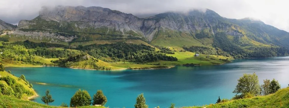 huttentocht savoie panorama frankrijk beaufort roselend lake 2