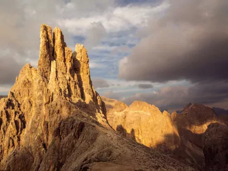 huttentocht dolomieten panorama val di fassa zuid tirol italie italiaanse alpen wandelvakantie torri del vajolet torens