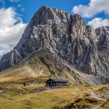 huttentocht val di fassa italie trekking al rifugio san nicolò