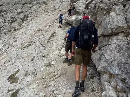 huttentocht val gardena trentino zuid tirol italie secured trail 2